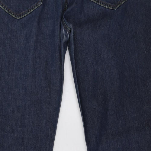 Bench Mens Blue  Denim Straight Jeans Size 38 L34 in