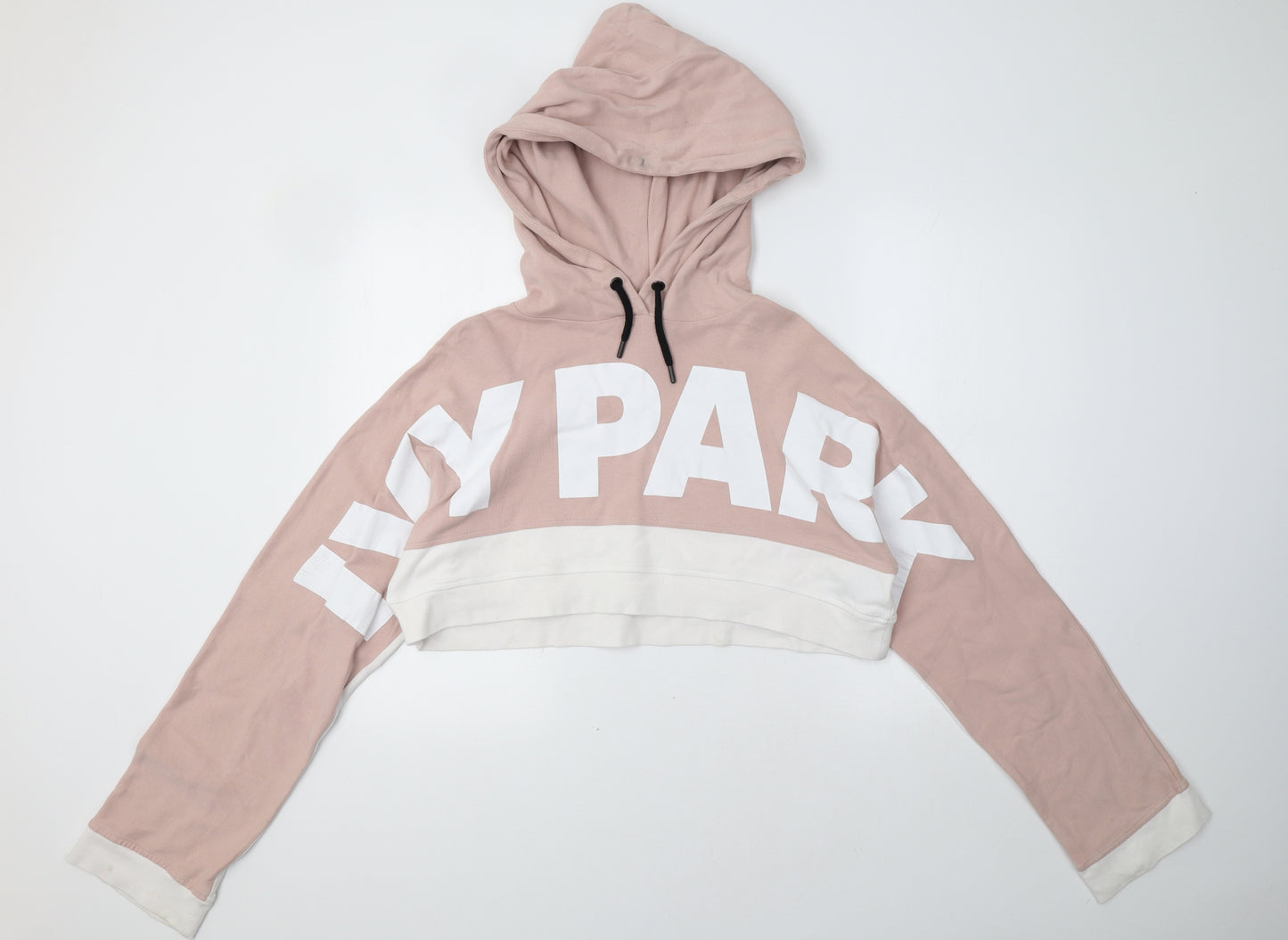 IVY PARK Womens Pink   Pullover Hoodie Size 2XL