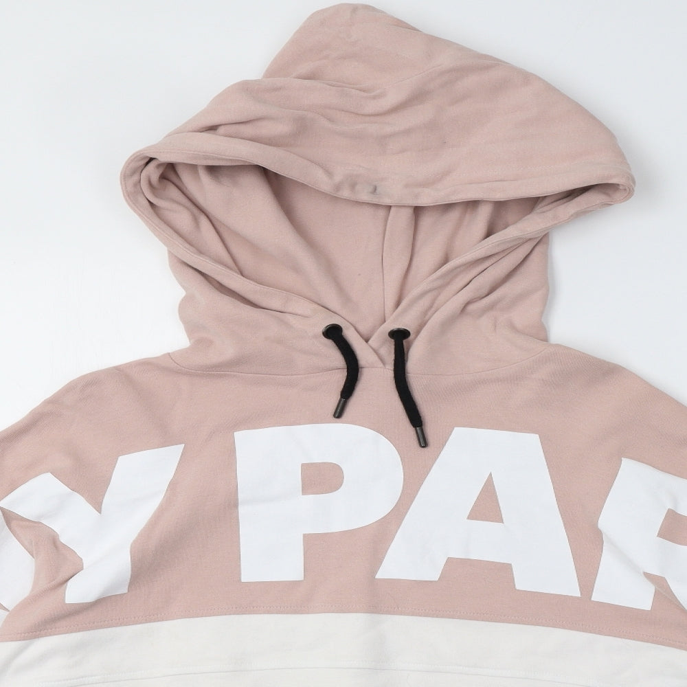 IVY PARK Womens Pink   Pullover Hoodie Size 2XL
