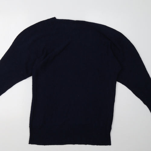 QED London Womens Blue   Pullover Sweatshirt Size L