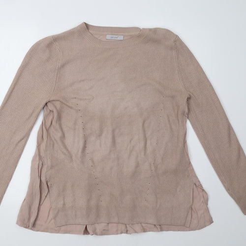 Marks and Spencer Womens Beige   Pullover Sweatshirt Size 12