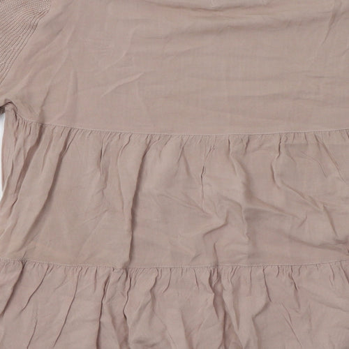 Marks and Spencer Womens Beige   Pullover Sweatshirt Size 12
