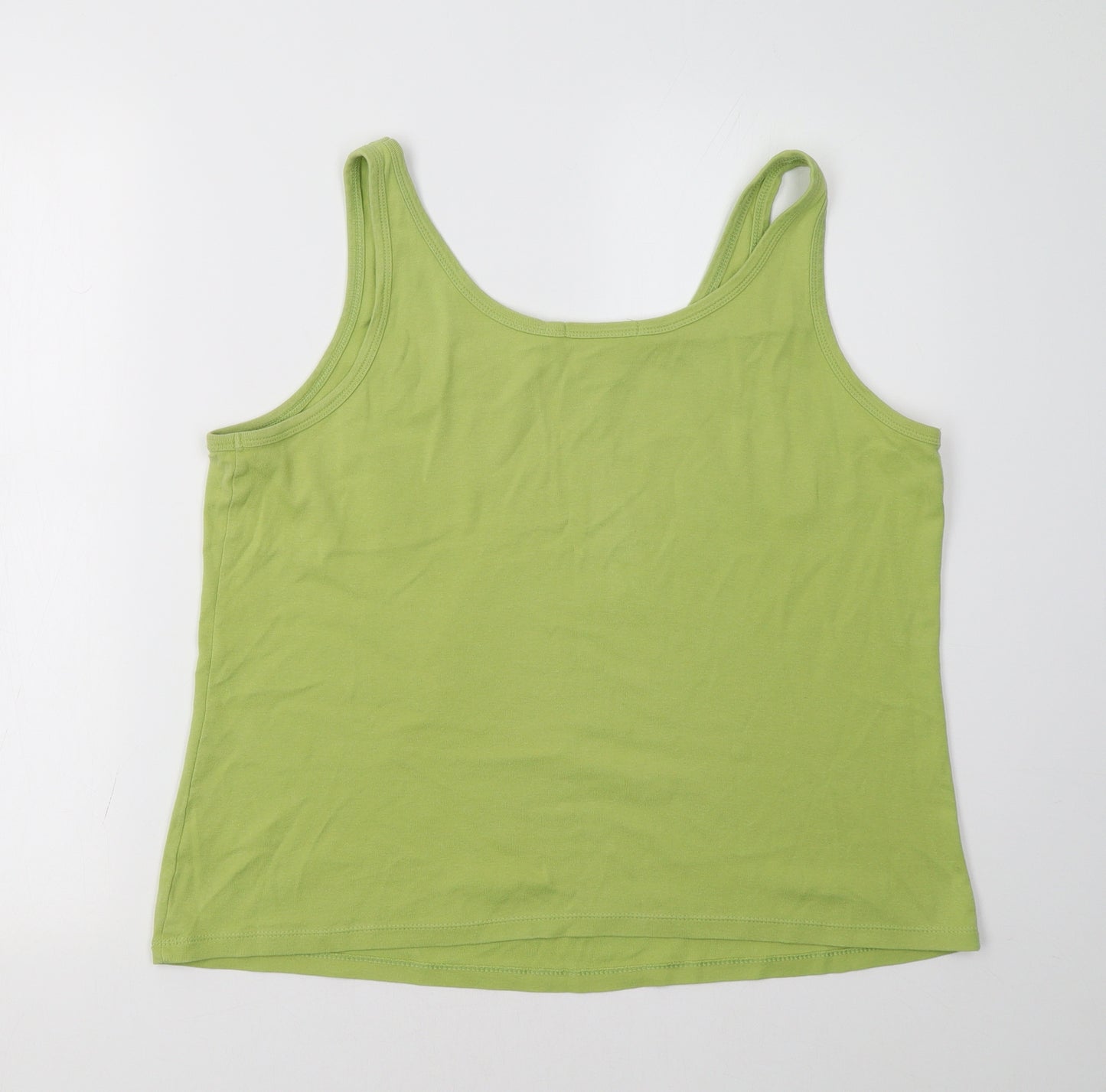 Marks and Spencer Womens Green   Basic Tank Size XL