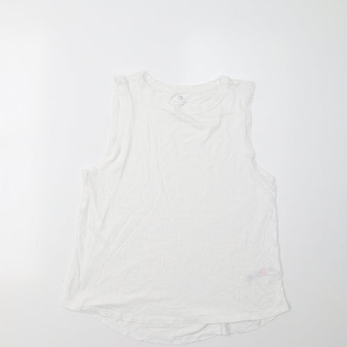 New Look Womens White   Basic Tank Size S