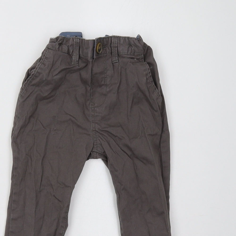 Primark Boys Grey    Trousers Size 3-4 Years