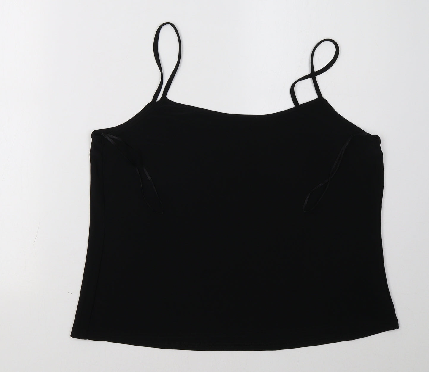 ROMWE Womens Black   Basic Tank Size 18