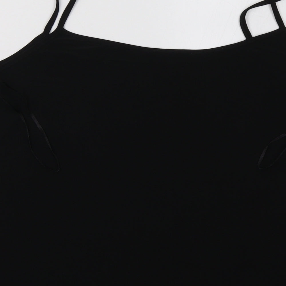 ROMWE Womens Black   Basic Tank Size 18