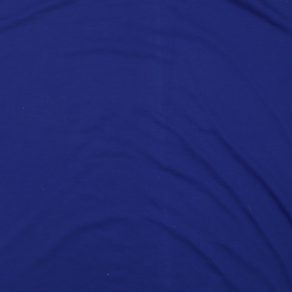 Preworn Womens Blue   Basic T-Shirt Size 3XL