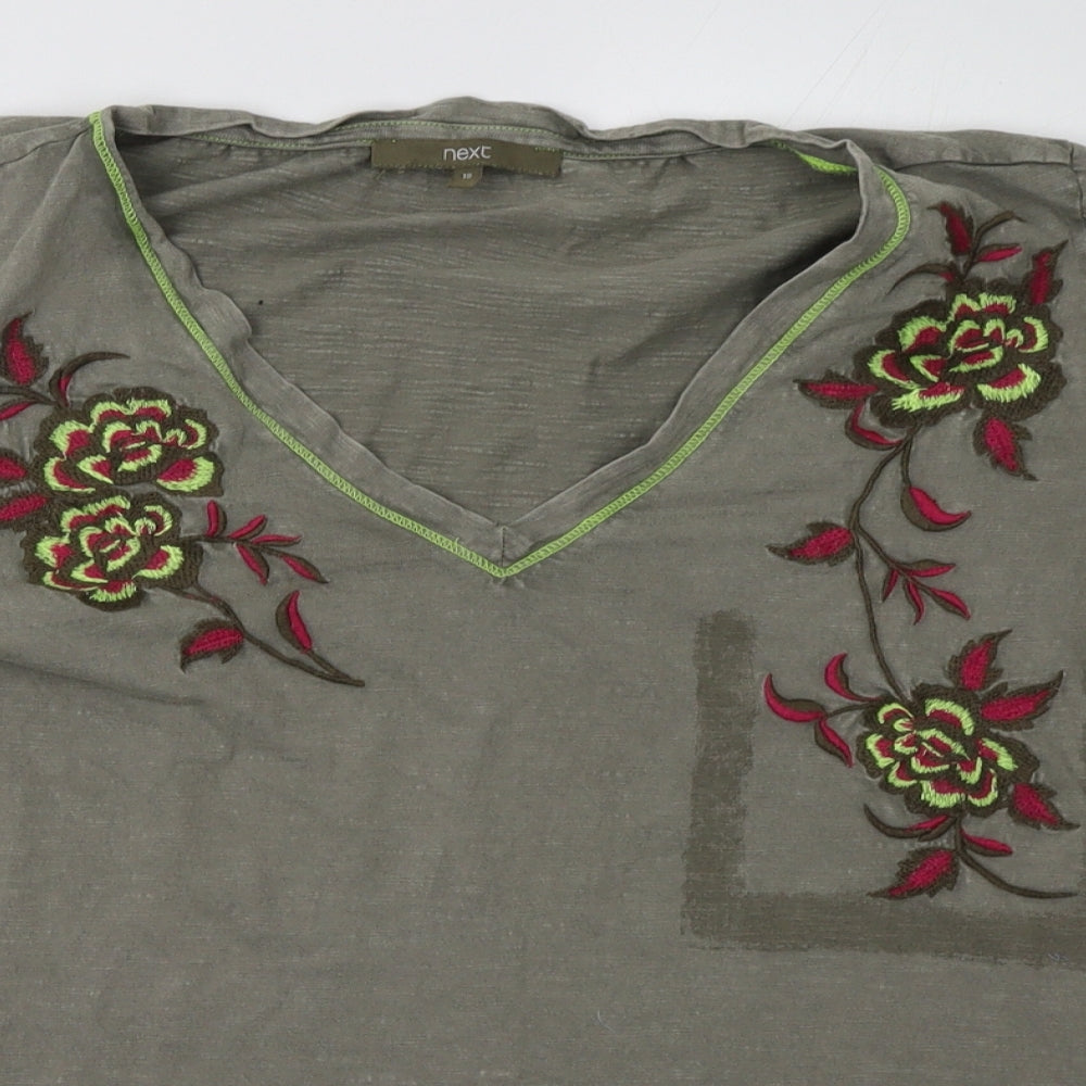 NEXT Womens Green   Basic T-Shirt Size 18