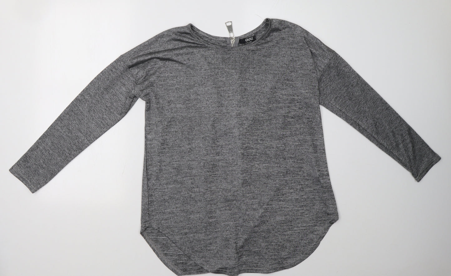 quix Womens Grey   Pullover Sweatshirt Size M