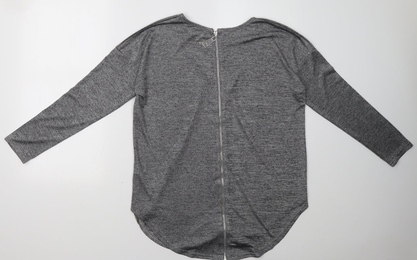 quix Womens Grey   Pullover Sweatshirt Size M