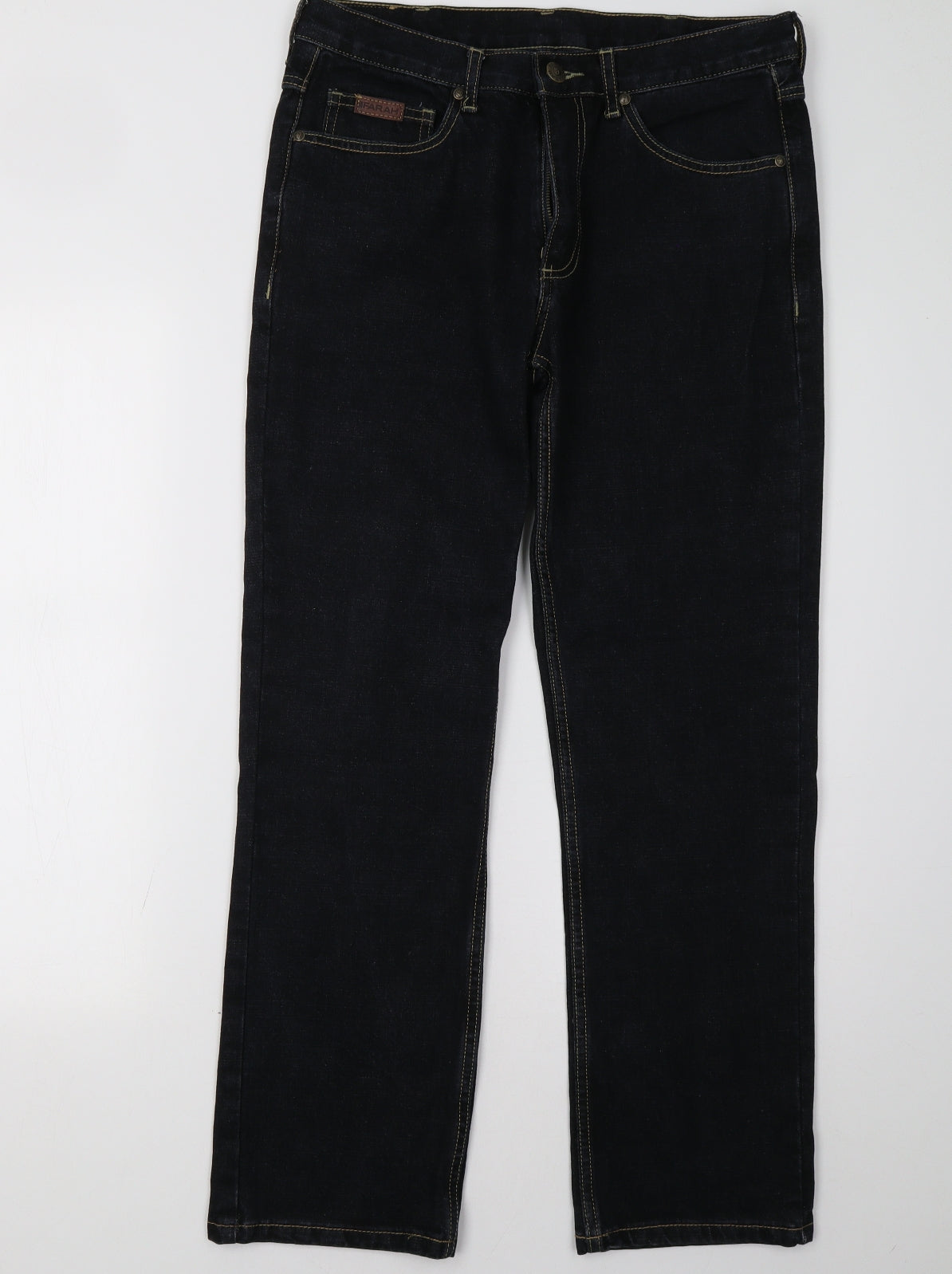Farah Mens Blue   Straight Jeans Size 32 L30 in
