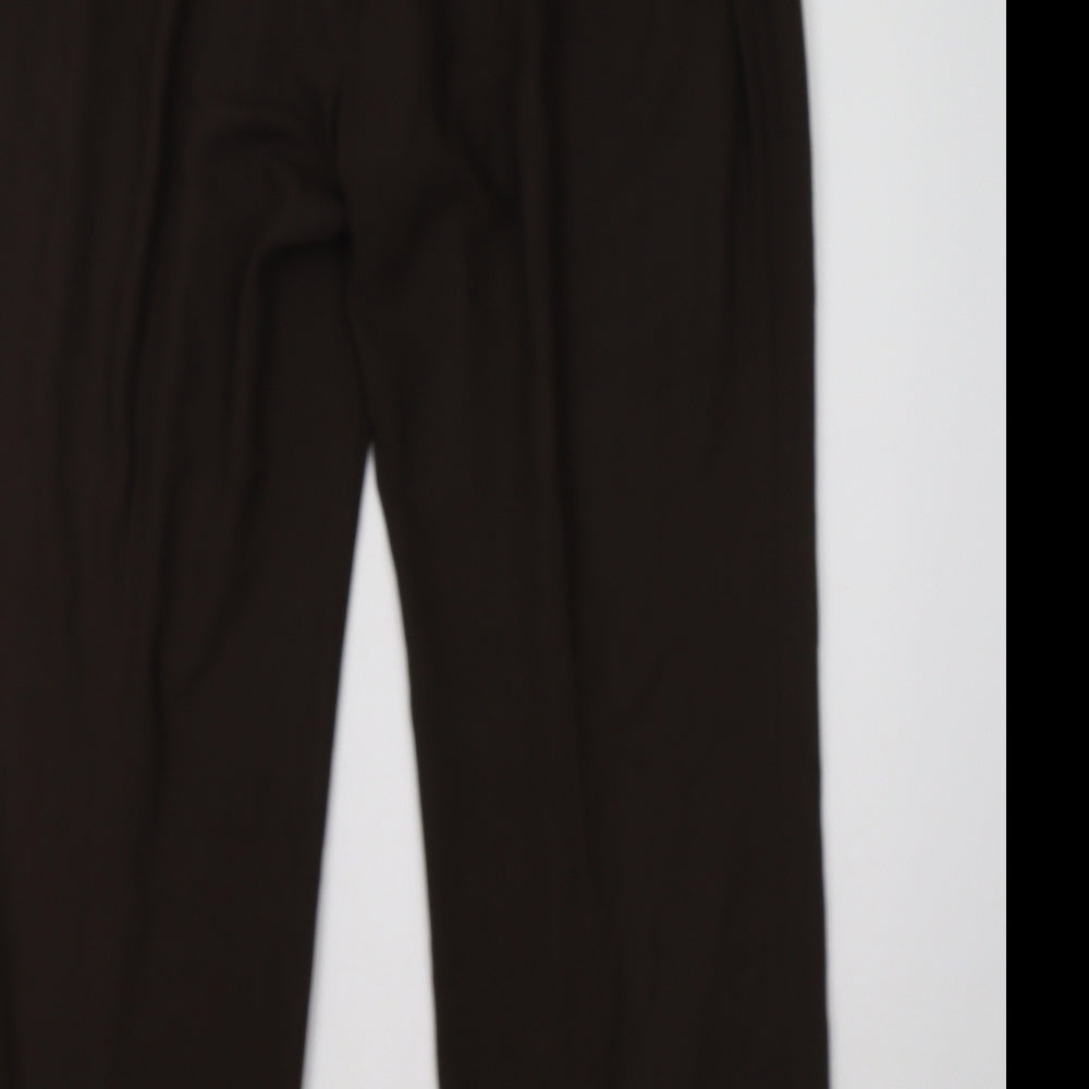 Marks and Spencer Womens Brown   Trousers  Size 18 L31 in