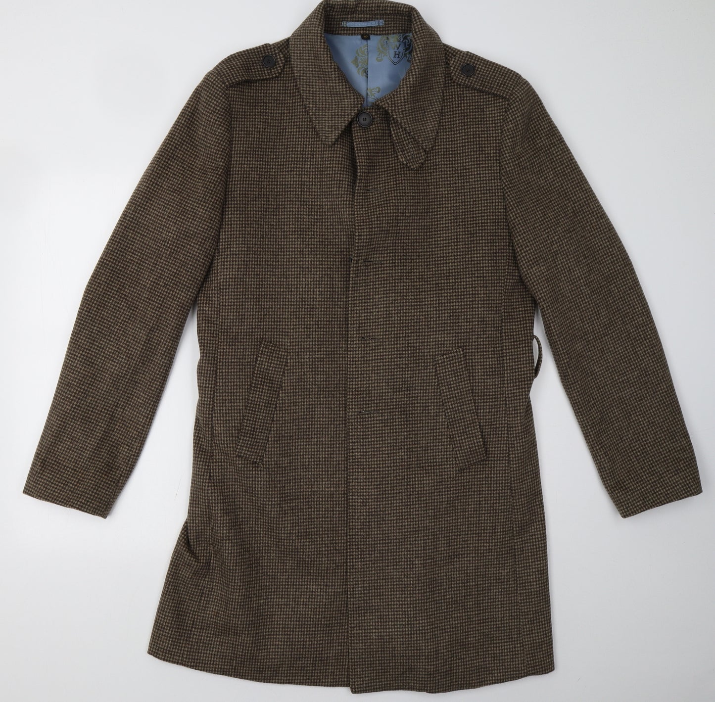 William Hunt Womens Brown   Trench Coat Coat Size 12