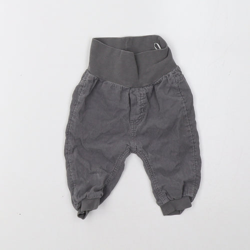 H&M Boys Grey   Track Pants Trousers Size 0-3 Months