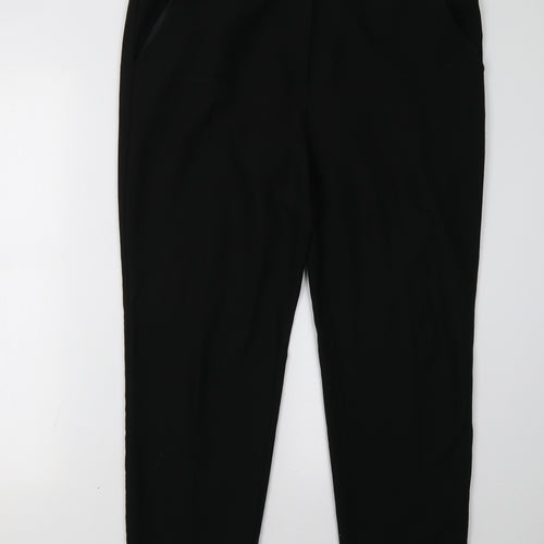 ASOS Womens Black   Trousers  Size 14 L28 in