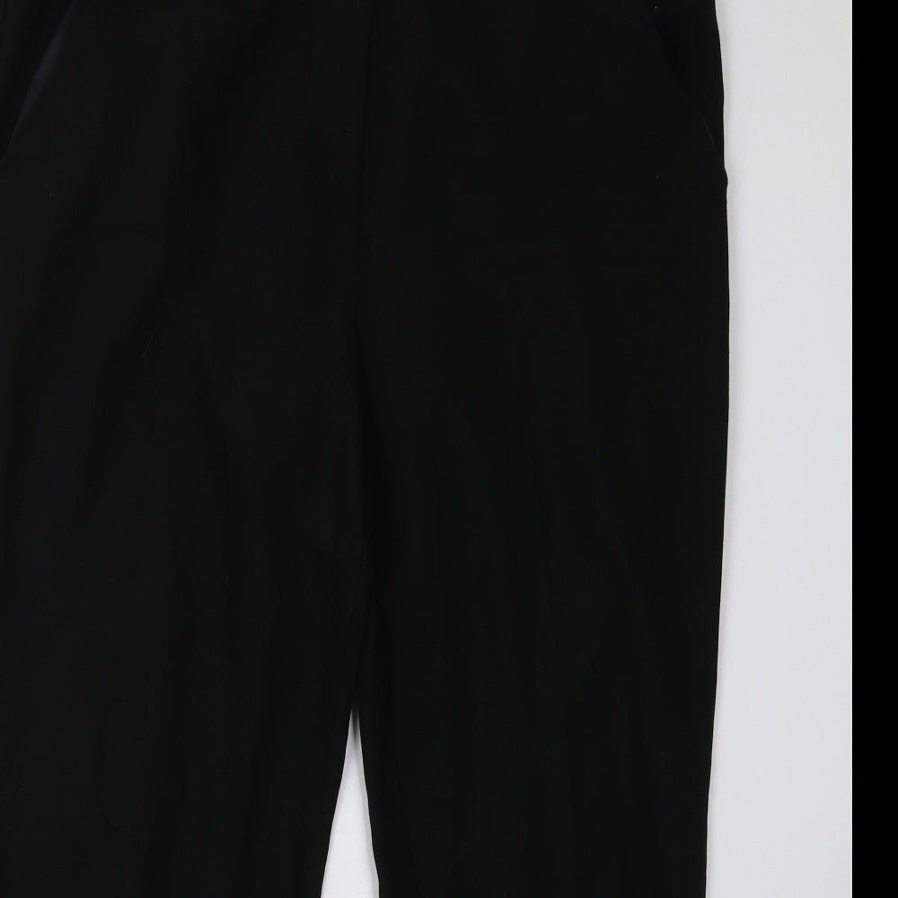 ASOS Womens Black   Trousers  Size 14 L28 in