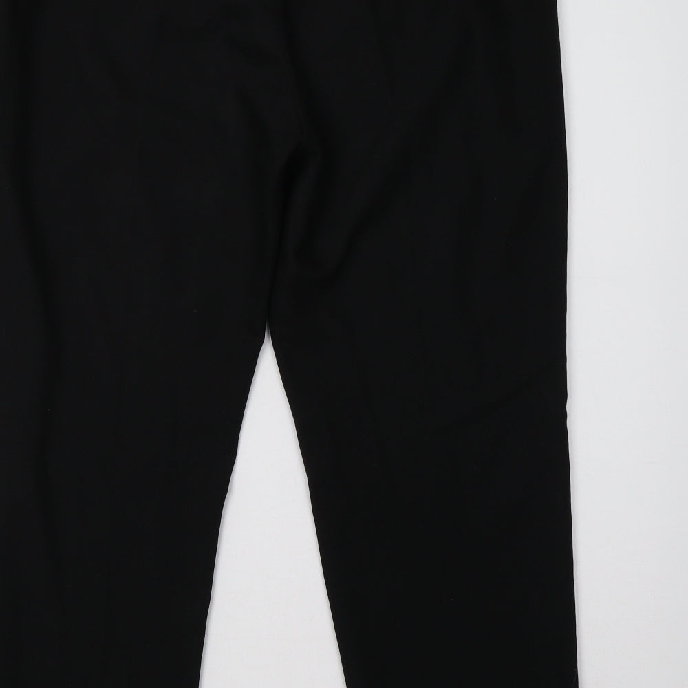 ASOS Womens Black   Trousers  Size 14 L28 in