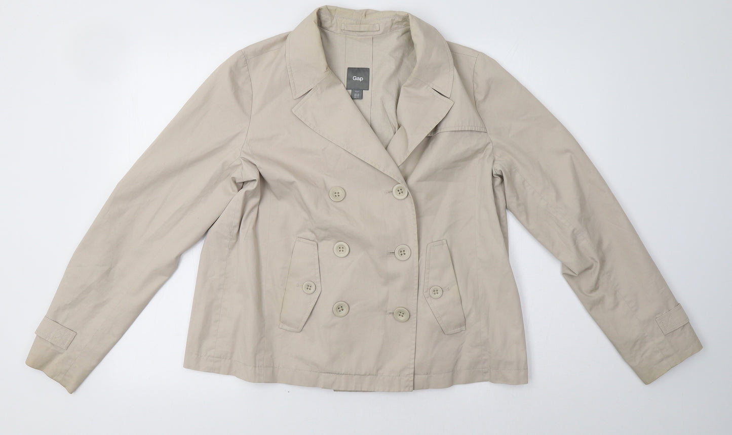 Gap Womens Beige   Jacket  Size 12