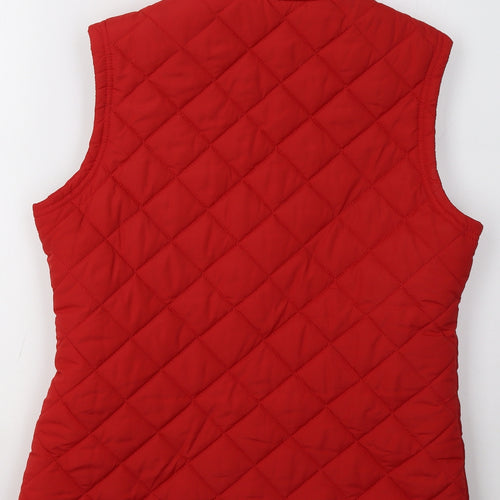 Primark Womens Red   Gilet Jacket Size 16