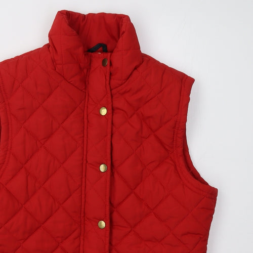 Primark Womens Red   Gilet Jacket Size 16
