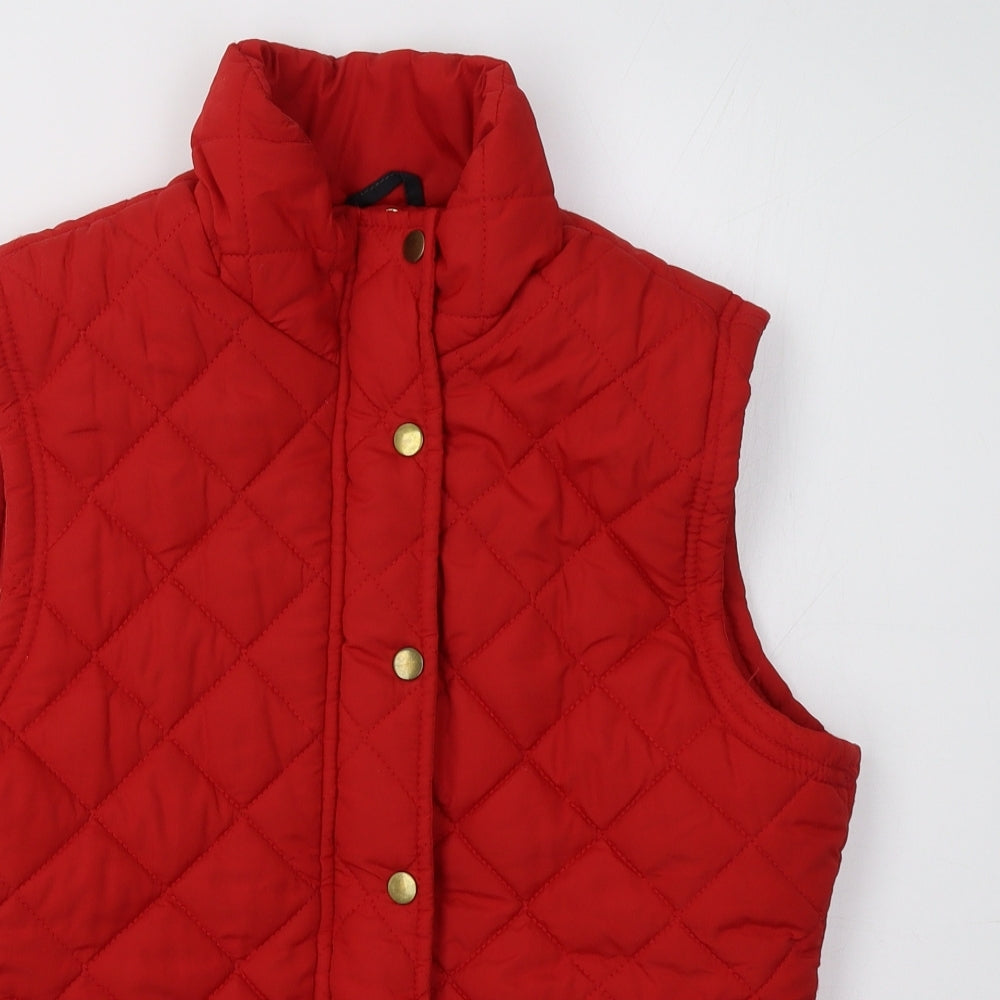 Primark Womens Red   Gilet Jacket Size 16