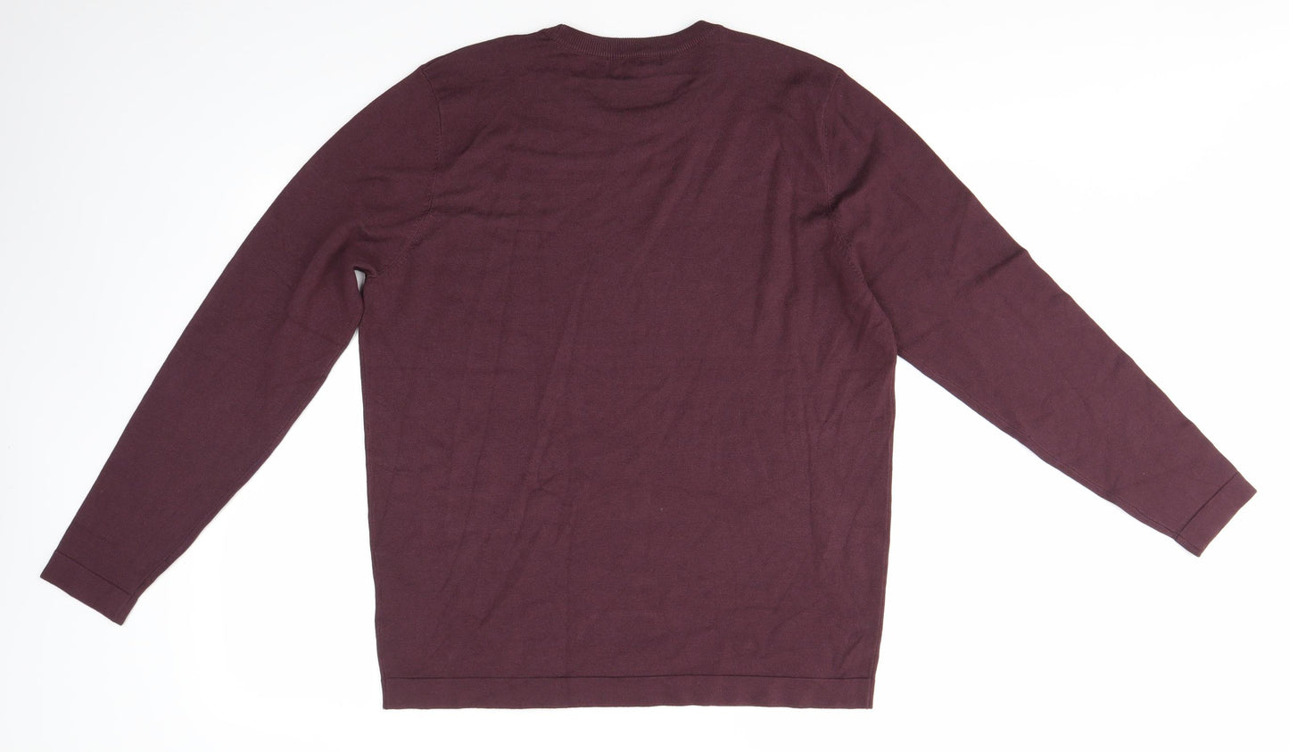 redherring Mens Purple   Pullover Jumper Size L