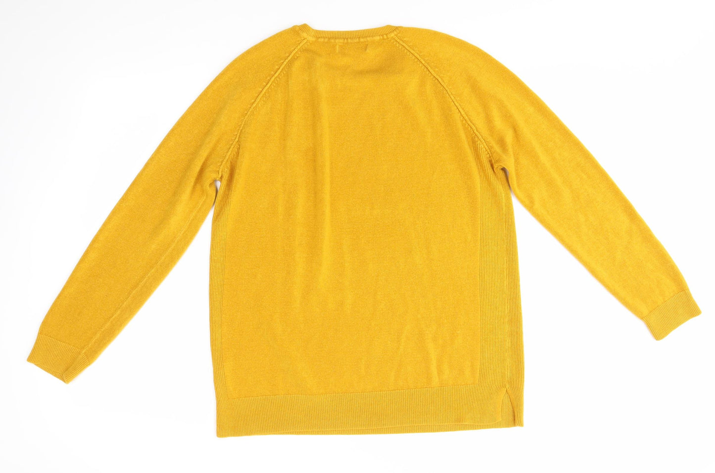 Matalan Womens Yellow   Pullover Jumper Size 14