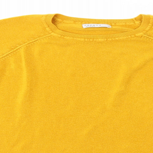 Matalan Womens Yellow   Pullover Jumper Size 14