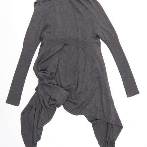 M&S Womens Grey   Cardigan Jumper Size S