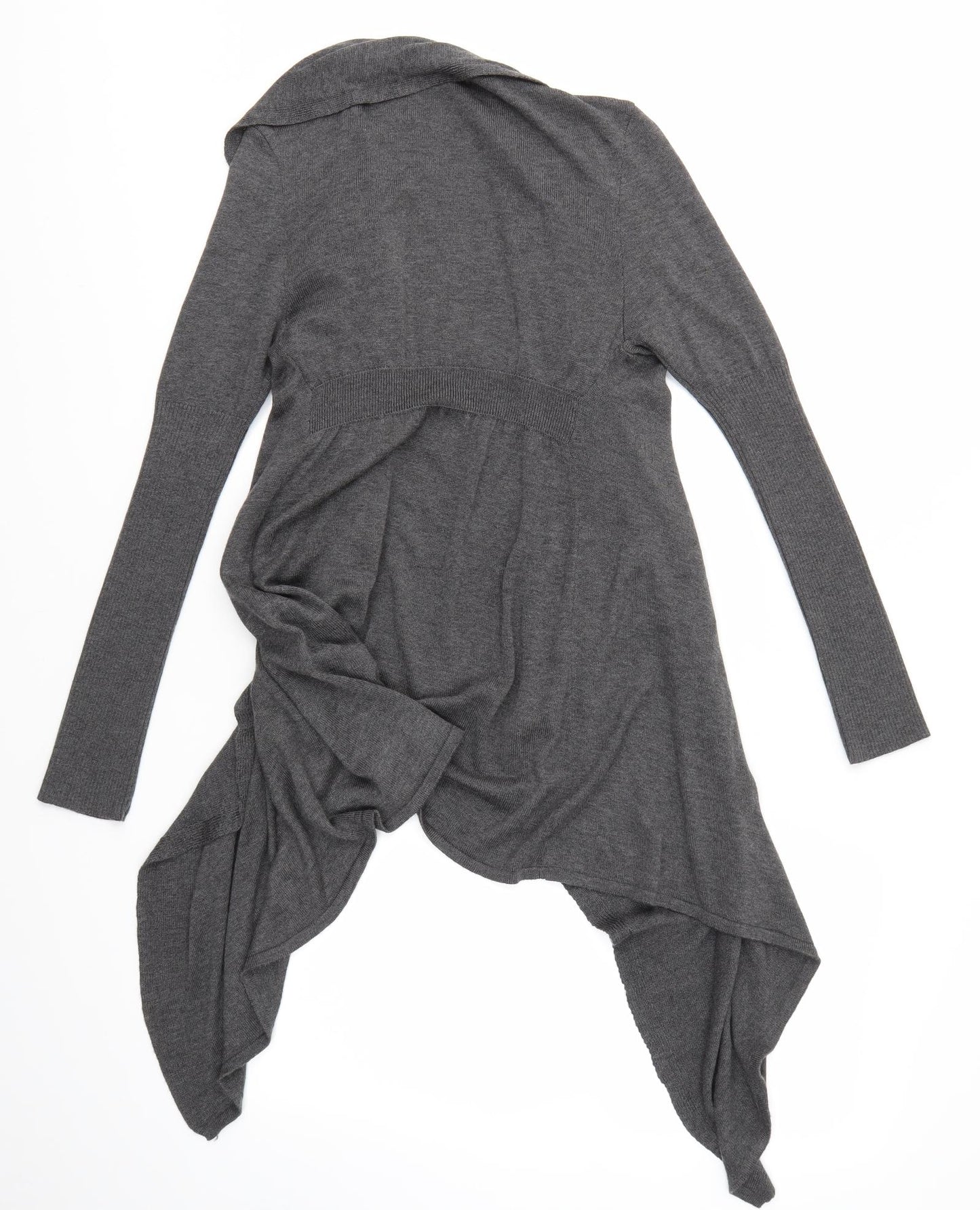 M&S Womens Grey   Cardigan Jumper Size S