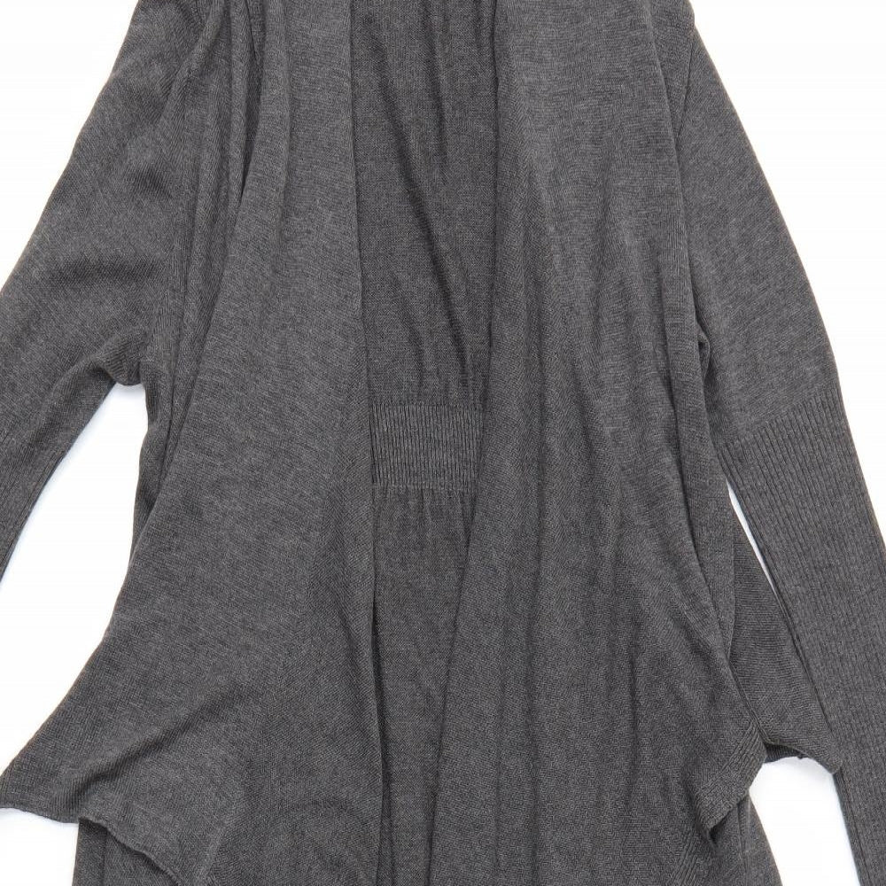 M&S Womens Grey   Cardigan Jumper Size S