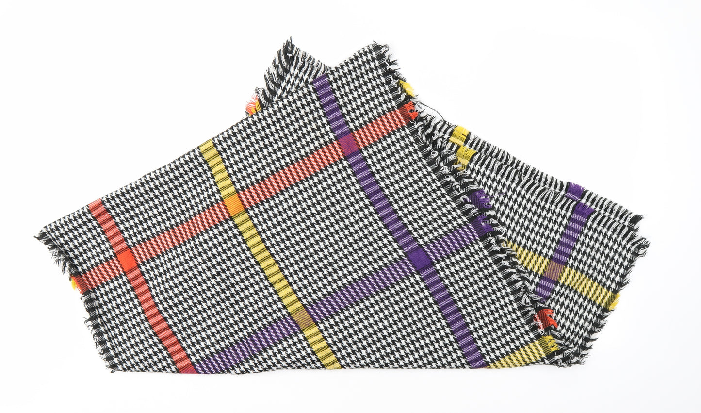 Preworn Unisex Multicoloured Check   Scarf