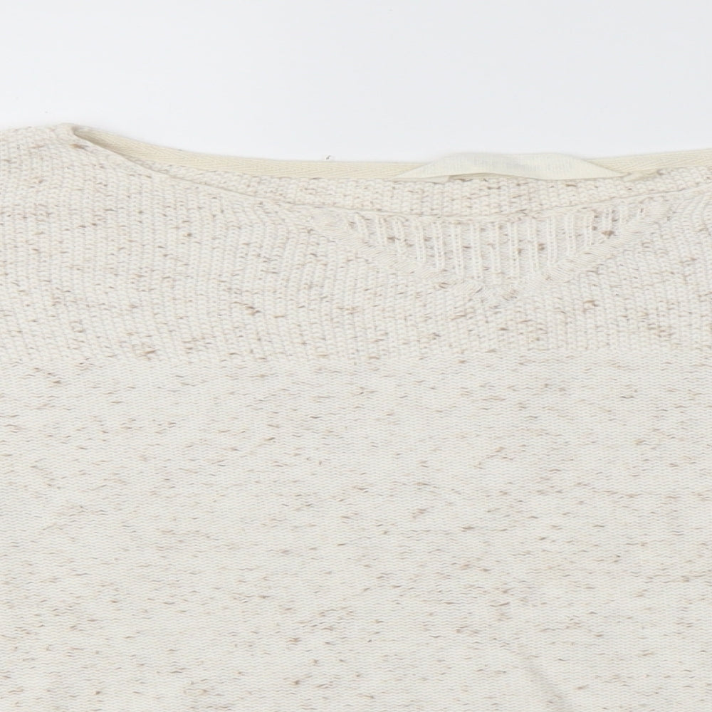 Fat Face Womens Ivory   Pullover Jumper Size 10
