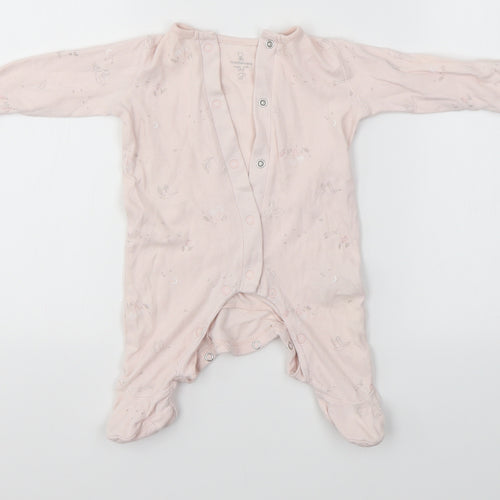 Mothercare Baby Pink   Babygrow One-Piece Size 0-3 Months
