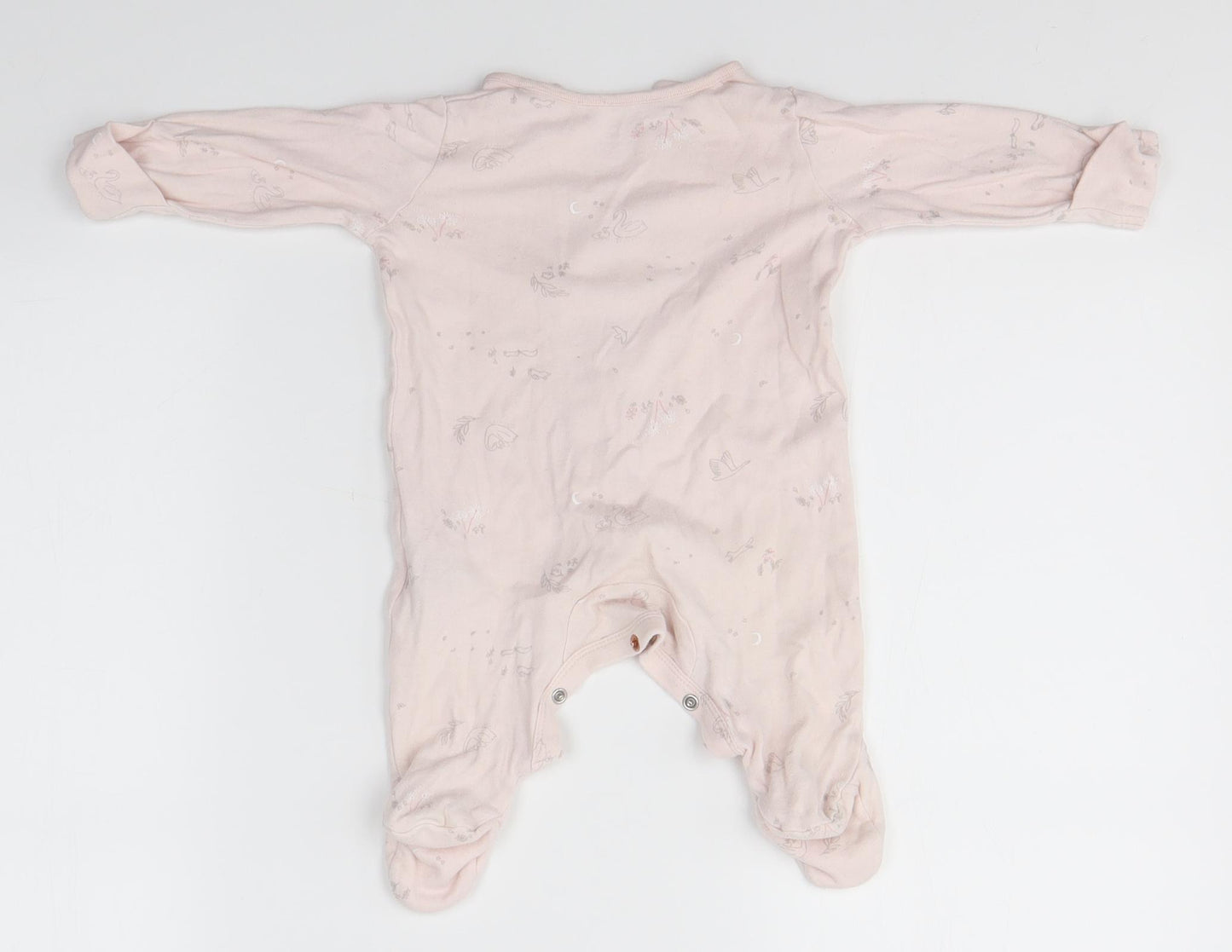Mothercare Baby Pink   Babygrow One-Piece Size 0-3 Months