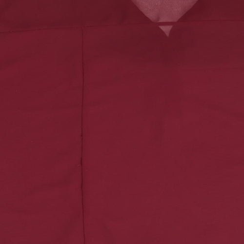 Preworn Womens Red   Basic Blouse Size 2XL