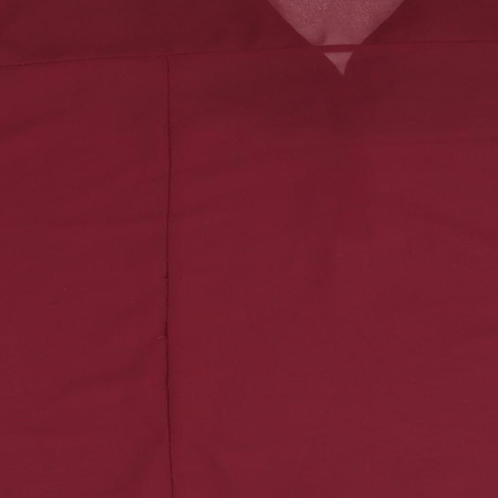 Preworn Womens Red   Basic Blouse Size 2XL