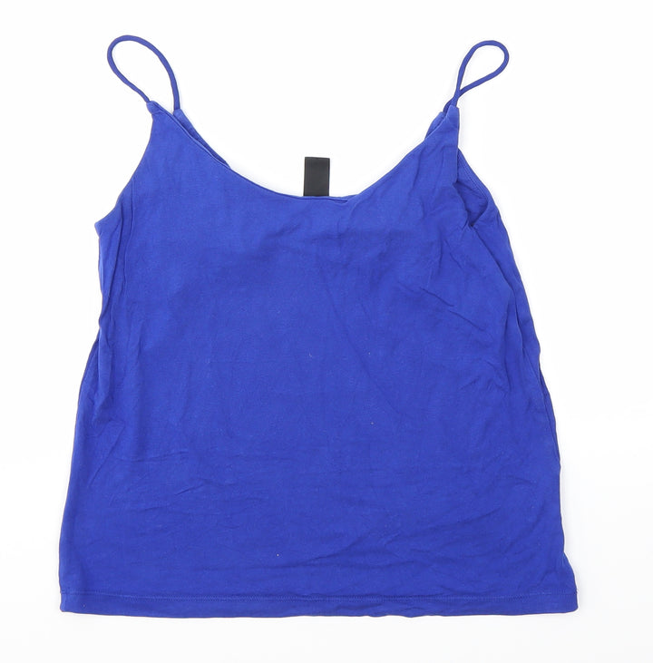 H&M Womens Blue Camisole Blouse Size XS