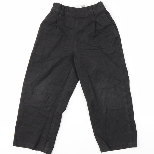 George Boys Grey   Dress Pants Trousers Size 3-4 Years