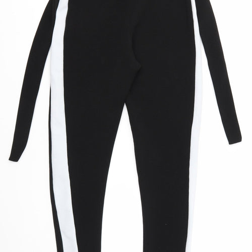 PRETTYLITTLETHING Womens Black   Dress Pants Trousers Size 8 L27 in