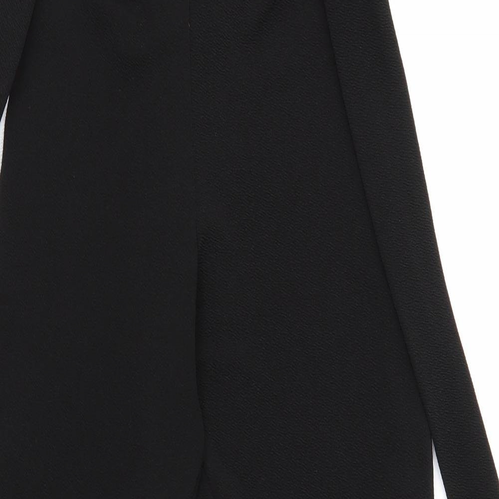 PRETTYLITTLETHING Womens Black   Dress Pants Trousers Size 8 L27 in