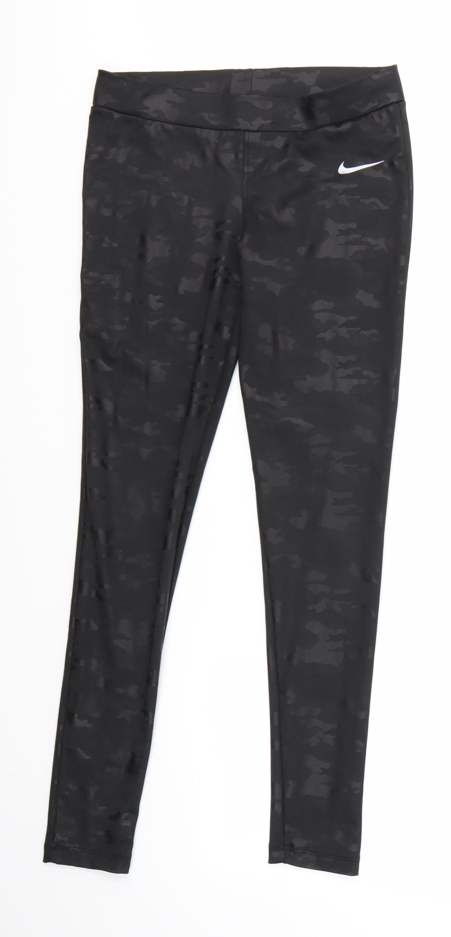 Nike Womens Black   Sweatpants Leggings Size M L28 in