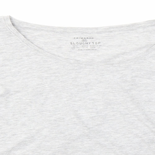 Primark Womens Grey   Basic Blouse Size M