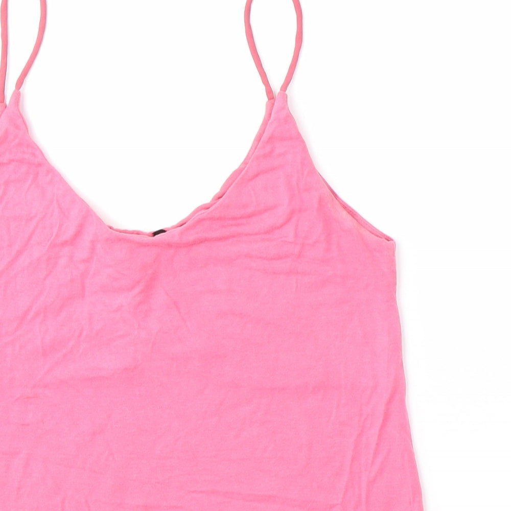 H&M Womens Pink   Camisole Blouse Size XS