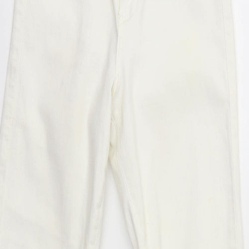 Topshop Womens White   Skinny Jeans Size 28 in L28 in
