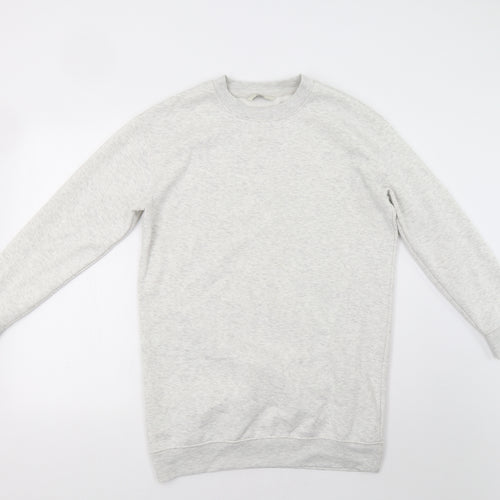 George Womens Grey   Pullover Sweatshirt Size S