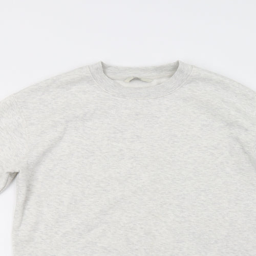 George Womens Grey   Pullover Sweatshirt Size S