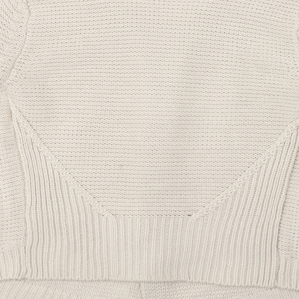 Oasis Womens Beige   Cardigan Jumper Size S