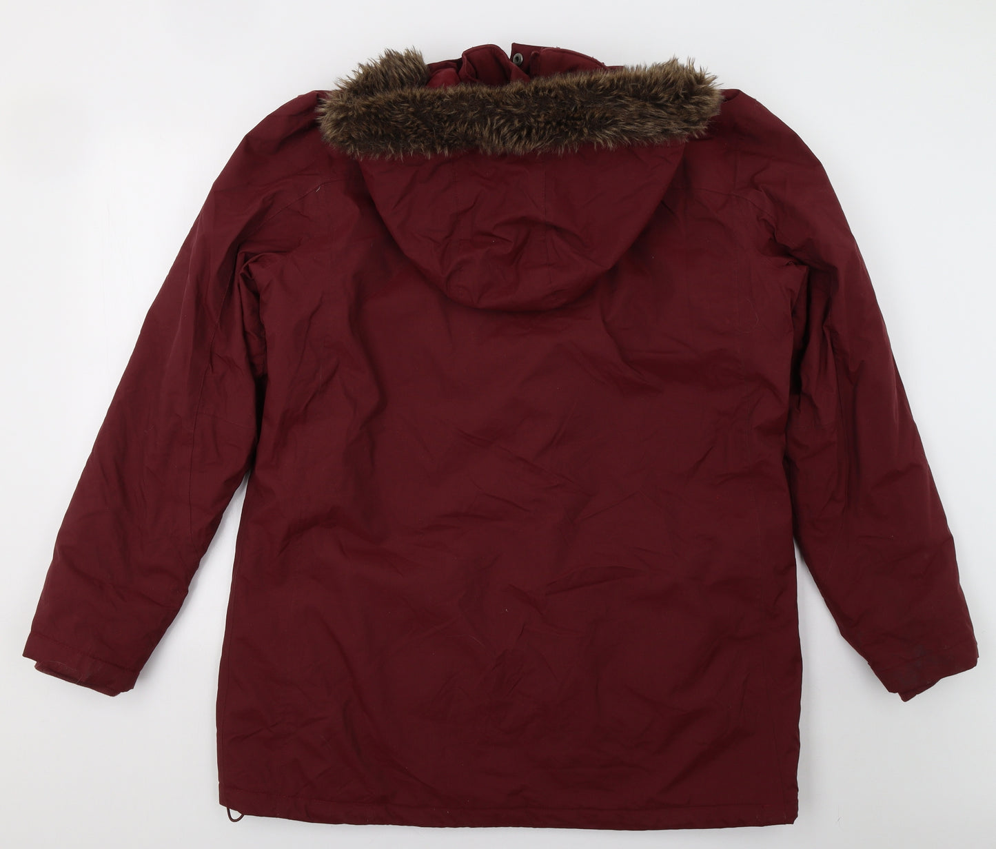 Mountain Warehouse Womens Red   Windbreaker Jacket Size 18